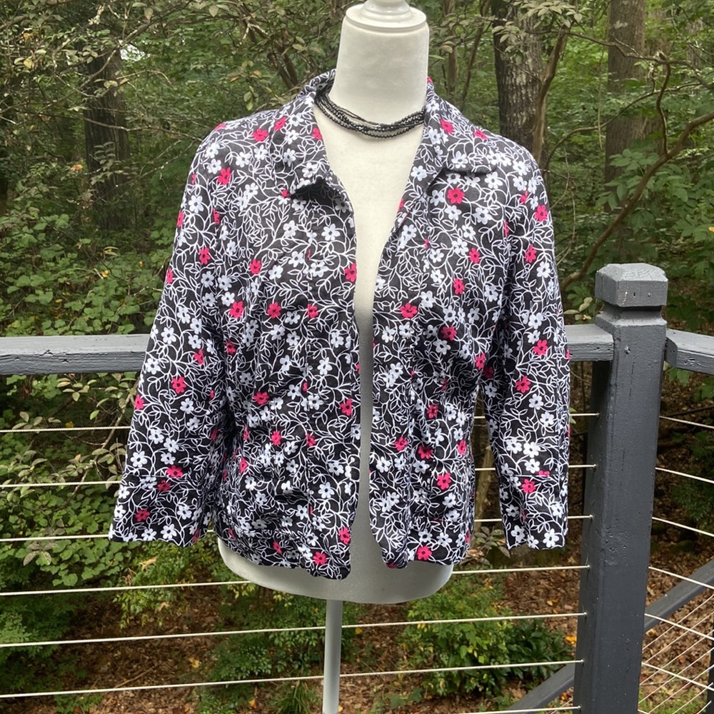 Floral Blazer